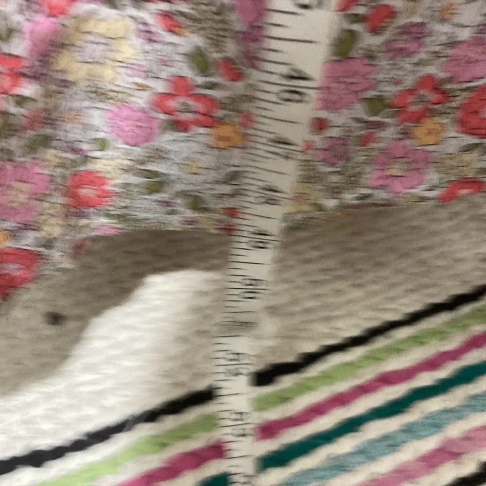 New H&M floral balloon sleeve cotton maxi dress - Picture 8 of 11